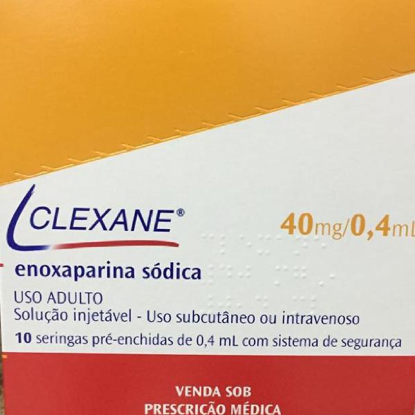 Clexane Enoxaparina 40mg/0,4ml