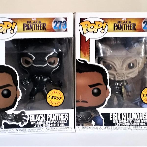 Funko Pop! Marvel Black Panther #273 Chase + Erik Killmonger