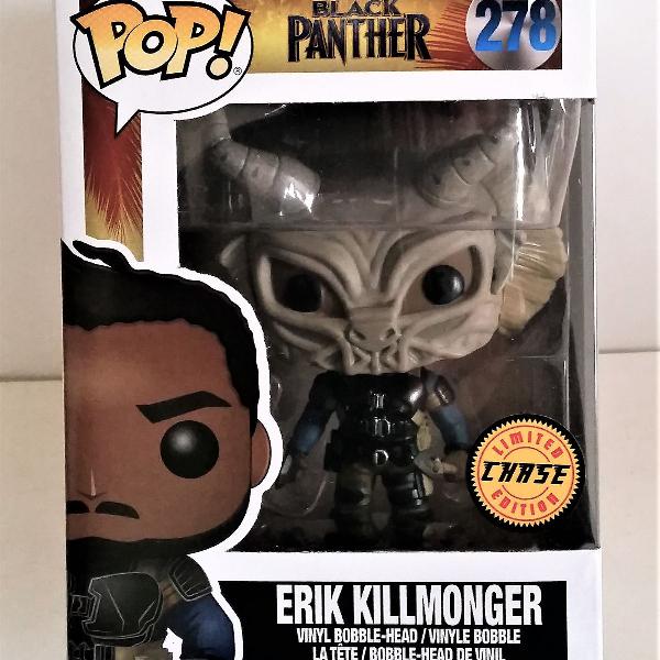 Funko Pop! Marvel Black Panther Erik Killmonger #278 Chase