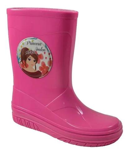 Galocha Infantil Bota Chuva Borracha Criança Impermeavel