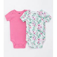 Kit Body Infantil Liso e Floral <div class="flex flex