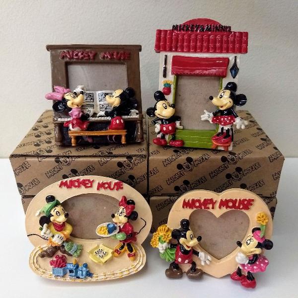 Mini porta retratos com o Mickey e a Minnie