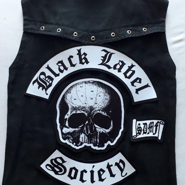 Patch Estampado Black Label Society - 4 Partes - 42cm