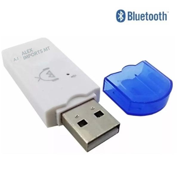 Receptor Usb Bluetooth 10 Metros Alcance Audio Stéreo