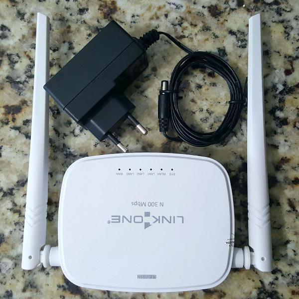 Roteador Wireless Link One Modelo L1 RW332 - N 300 Mbps -