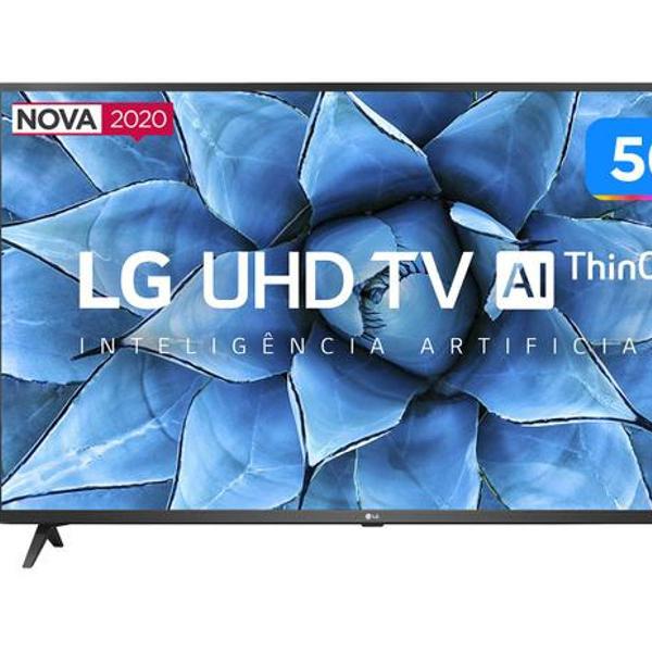 Smart TV 4K LED 50 LG 50UN7310PSC Wi-Fi Bluetooth -