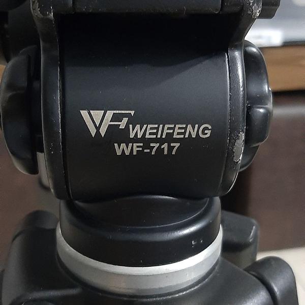 Tripé Profissional Weifeng 717