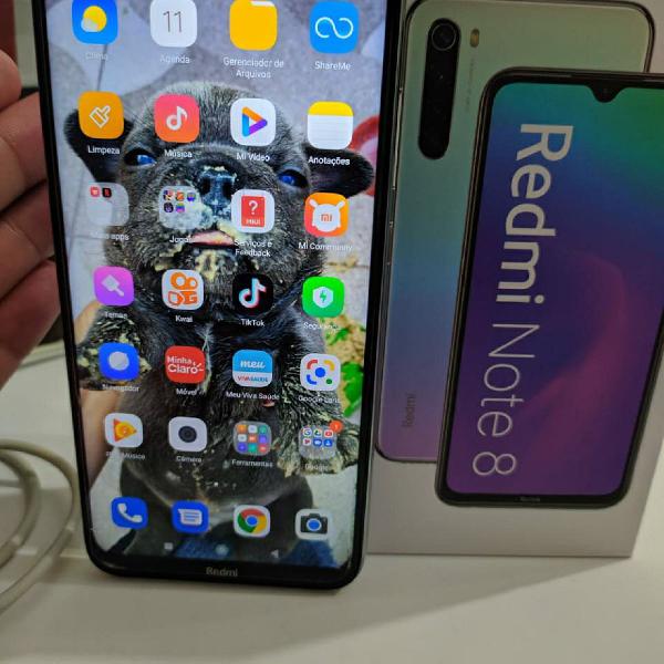Xiaomi Redmi note 8 impecável