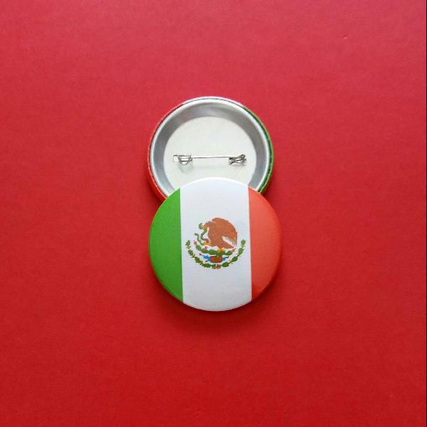 botton: Bandeira do México
