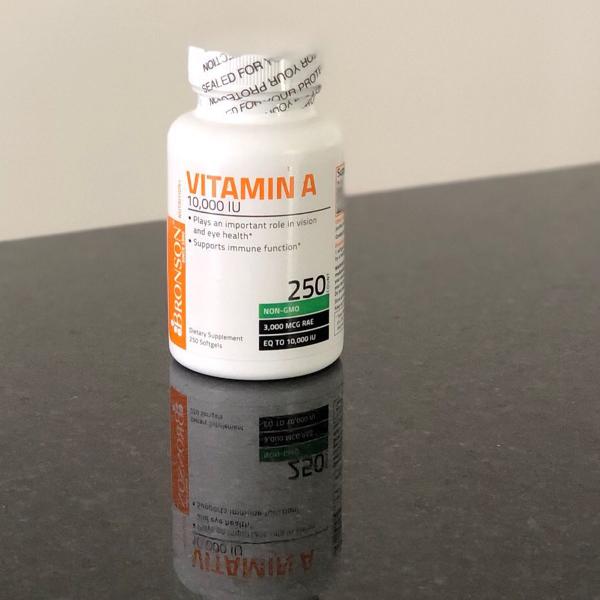 bronson vitamina a 10,000 iu premium non-gmo formula