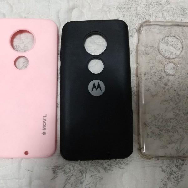 capinhas moto G7 plus silicone