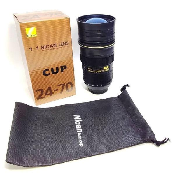 copo térmico Nican 24-70mm com lente