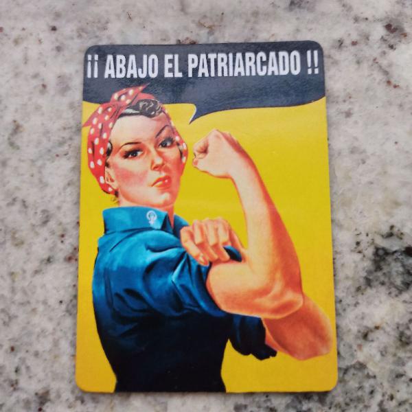 ima de geladeira feminista