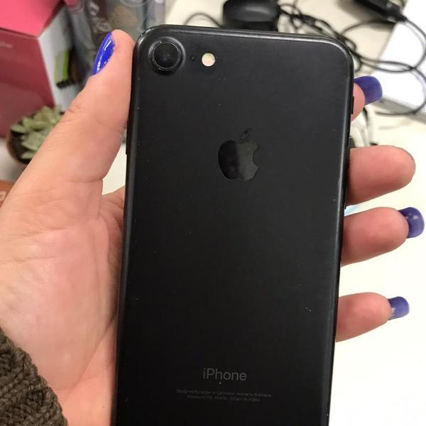 iphone 7 preto fosco | 256gb