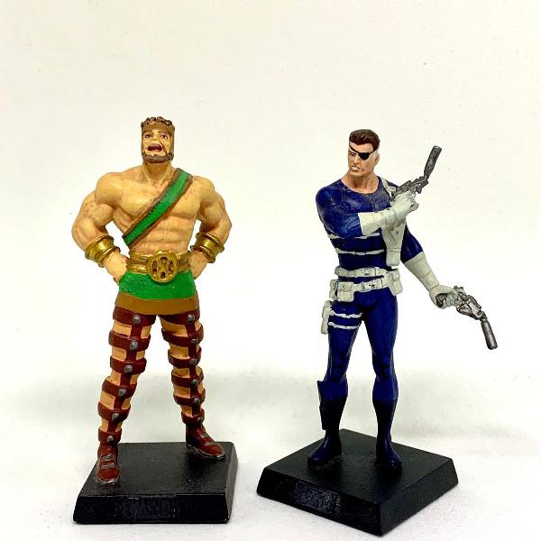 miniaturas marvel nick fury e hercules