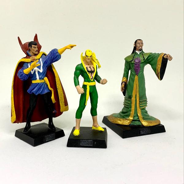 miniaturas marvel pack kun lun vs kamal taj dr estranho,