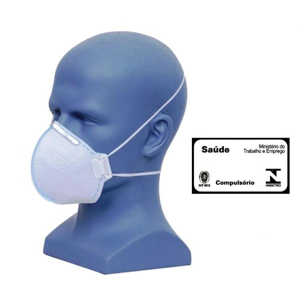 máscara respirador pff1 formato n95 pff2 s/ válvula