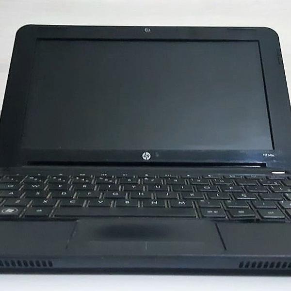 netbook hp mini black piano - defeito - retirada de peças -