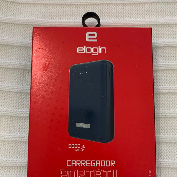 power bank elogin 5000 mah original, carregador portátil