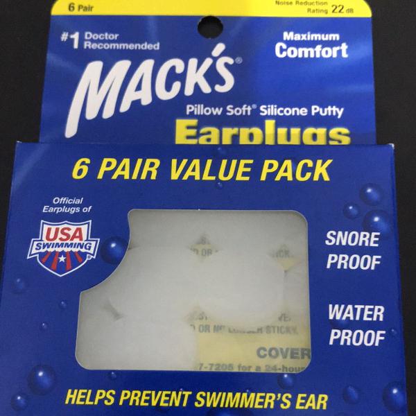 protetor de ouvido do famoso macks pillow