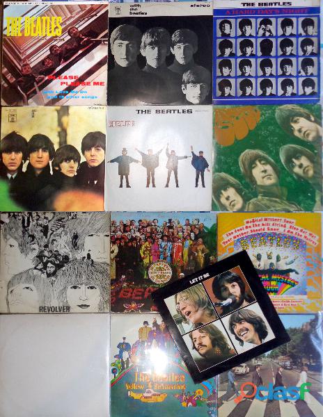 13 LPs Beatles Nacionais