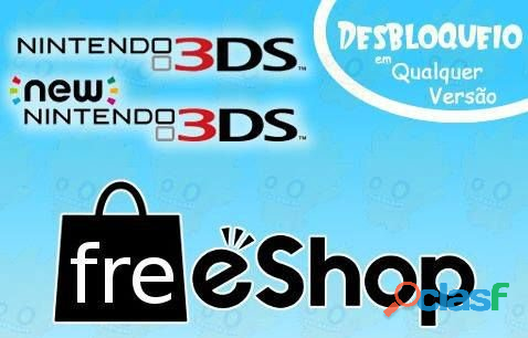 Desbloqueio Nintendo Ds, 3ds, New 3ds, 2ds, New 2ds