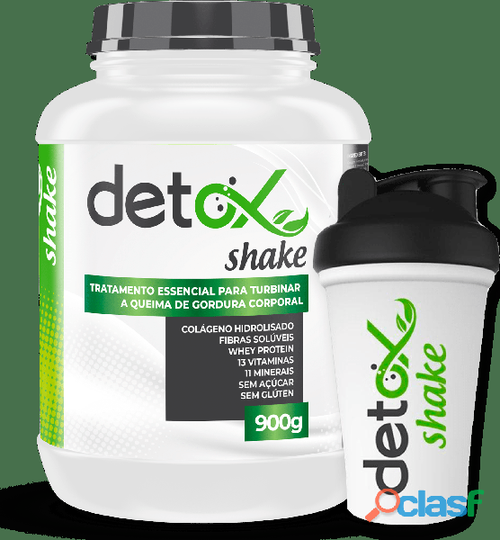 Detox Shake emagrecedor ,qualidade de vida, saude