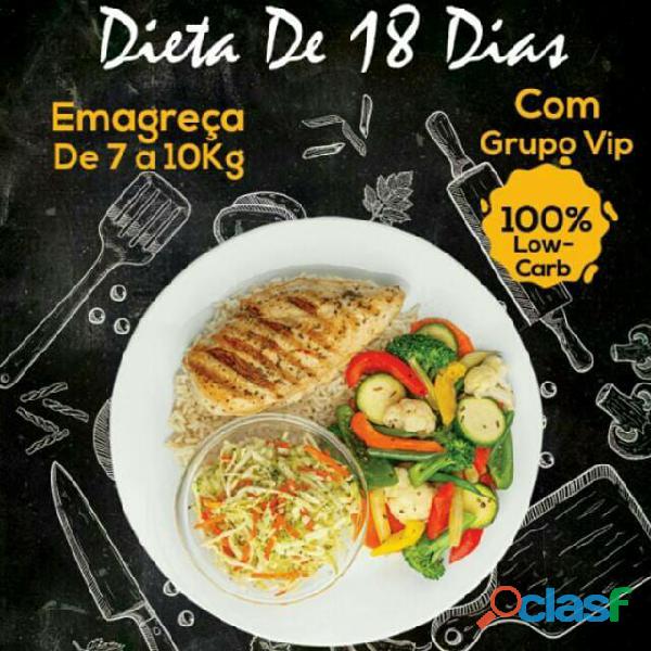 Dieta De 18 Dias Com Grupo Vip