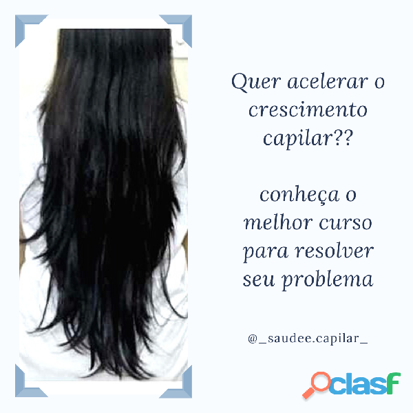 Acabe com a queda de cabelo e acelere o crescimento