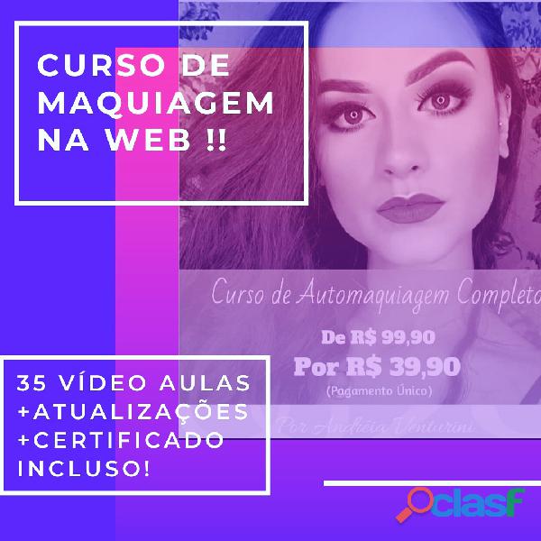 CURSO DE MAQUAIGEM NA WEB