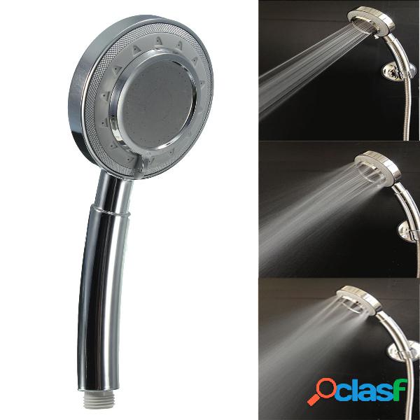 Banheiro Portátil Prata Água Saving Pressure Shower Head