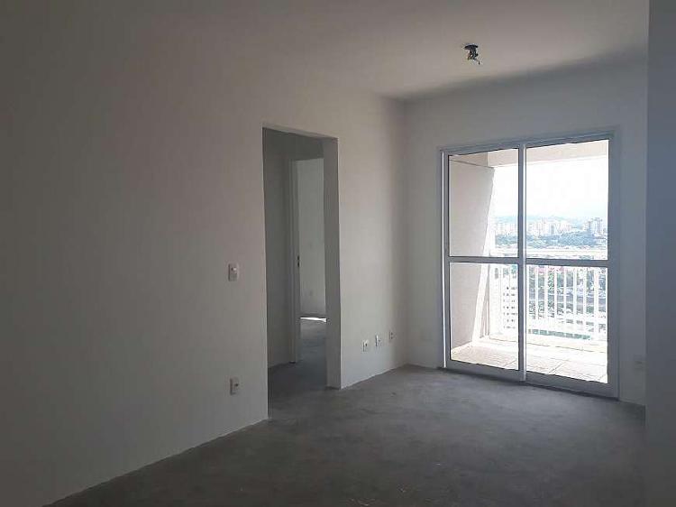 Apartamento novo de 51m com 2 dorms e 1 vaga de garagem na