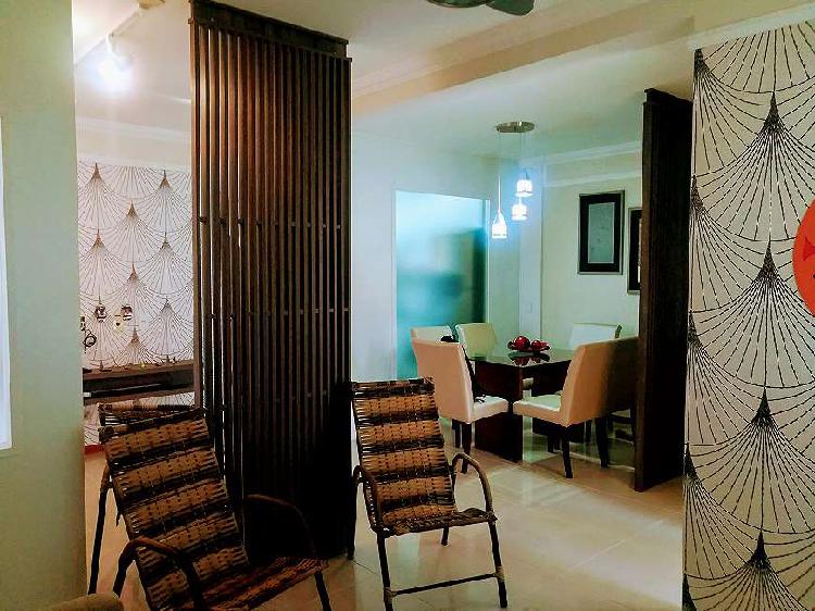 Apartamento para venda possui 94 metros quadrados com 3