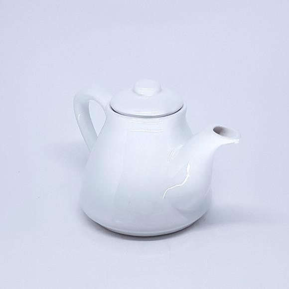 Bule de Cafe de Ceramica cor Branco 800 ML Para Servir