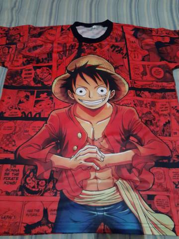 Camisa de animes One Piece