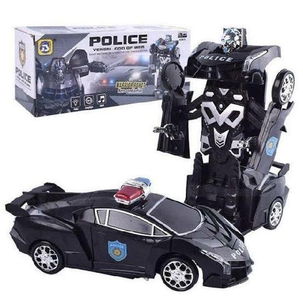 Carrinho transformes policial