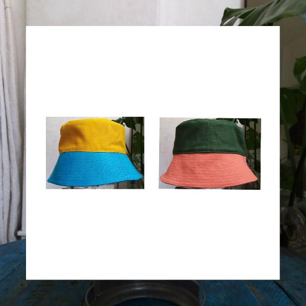 Chapéus Bucket 2 cores.