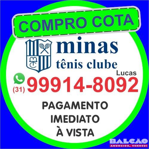 Cota Minas Tenis Clube compro R$ 24.500,00