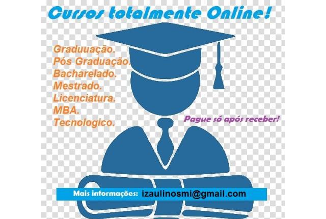 Diplomas de Graduação Online - pague após recebimento