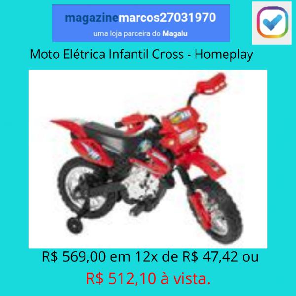 Moto infantil elétrica xt3 - Artigos infantis - Parque Maria Cristina, Tupã  1250983690