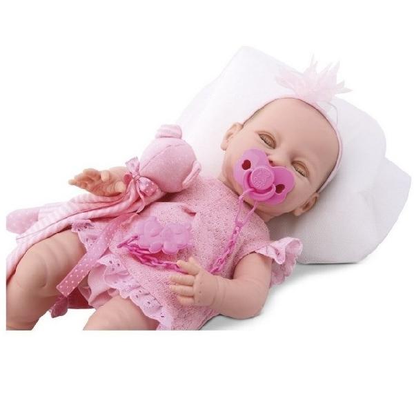 NOVA] Boneca New Born Estilo Reborn em Vinil Macio