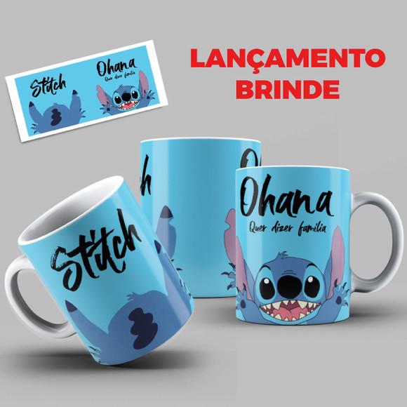 Pacote de Artes para Caneca Disney + Brinde Arte do Stitch