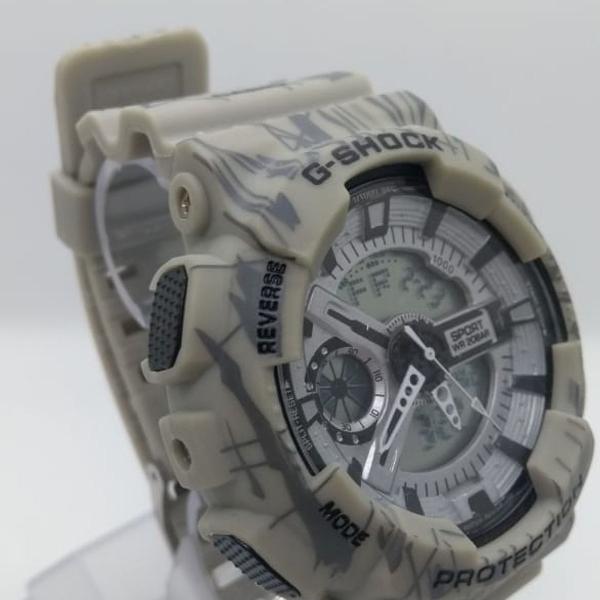 Relógio (IMPORTADO DO JAPAO) G-shock Branco Marmore Riscado