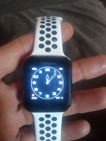 Relógio smart watch Champion original impecável a prova