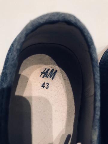 Tênis H&M comprado no Chile ? tamanho 40/41 numeração