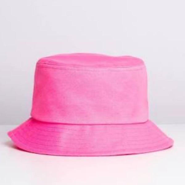 bucket hat chapéu rosa