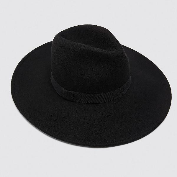 chapéu clássico em lã zara