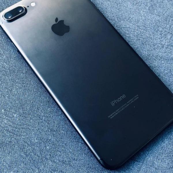 iphone 7 plus preto - 256g