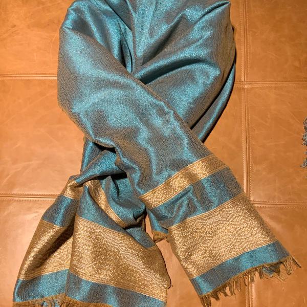 lenço etíope - tafetá de seda