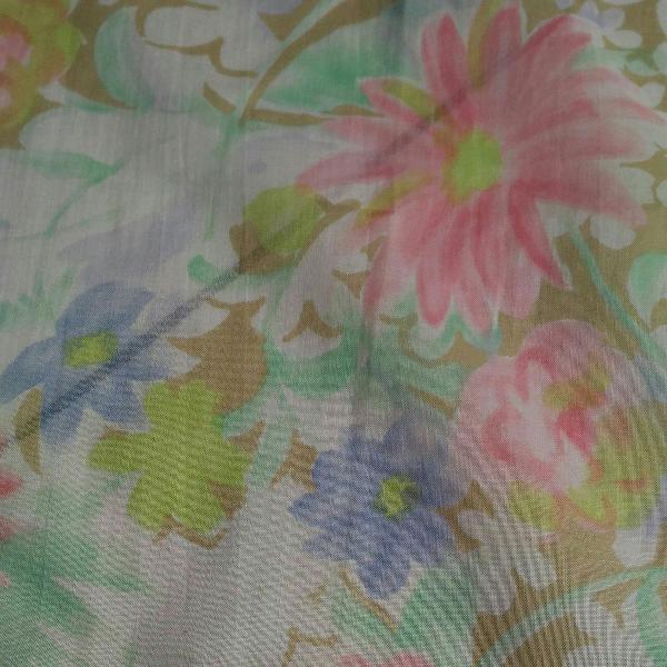 lenço quadrado de mão flores do japão